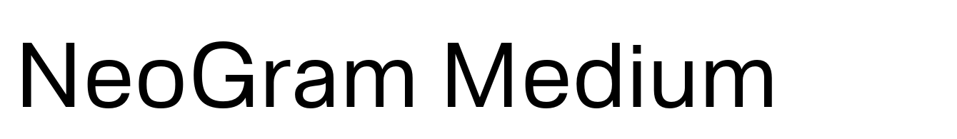 NeoGram Medium